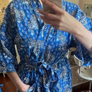 Printfresh Tiger Robe Cotton